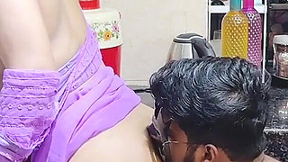 Hairy Pussy and Armpits Maid Peeing on Owner's Dick