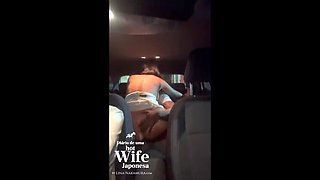 Asian Wife Broken by Black Lover with Gift in Car While Fiancé Watches - Lina Nakamura