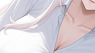 Secretary Falls in Love with Her Boss Anime Romance