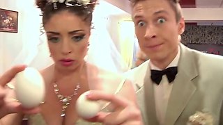 Russian funny weeding game