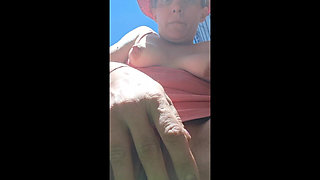 Pee Break - Marie Empties Her Full Bladder