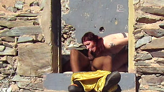 BBC Fucks TS girl out on a Hike
