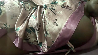 Busty MILF Being Naughty and Playful in Bed