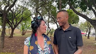 Busty Mature Granny Gets Rough Anal on Bus by BBC