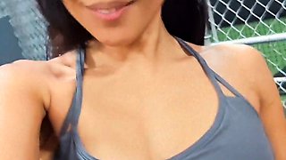 Jada Kai - Naked Mini Vlog - Gym Tan Fuck