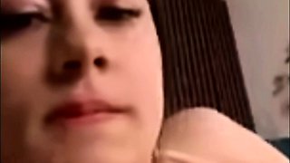 Hottest French Girl showing Tits