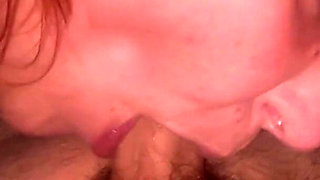 Blowjob From a Sexy Redhead