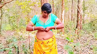 Outdoor Jungle Sex. Desi Bhabi Fucking Husbends Small Stepbrother Big Dick In Forest. Telugu Dirty Talks