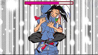 Visual novel, deep fucking, huge tits