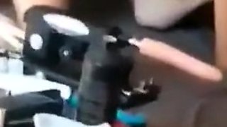 French Amateur Brunette MILF Doggy Style