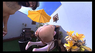 The Bunny in Heat Doesn't Want to Stop Giving Her Pussy