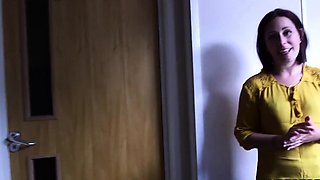 Femdom CFNM Black babe jerks in group HJ