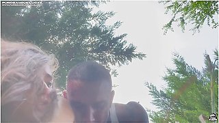 The Eighteen-year-old Cousin Goes For A Ride On A Motorcycle And Ends Up Getting Fucked In A Meadow - Ada Paradiso And Lucas Purosangue