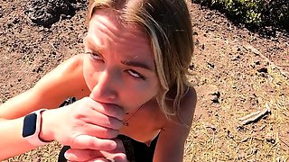 Public Blowjob on a Mountain Top