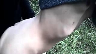 Teen Slut Gets A Dick After Hiking