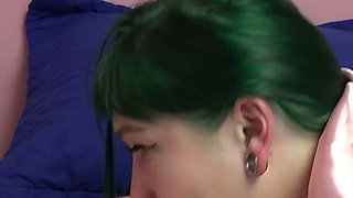 Naughty Masseuse Lizzie Swallows a Cock