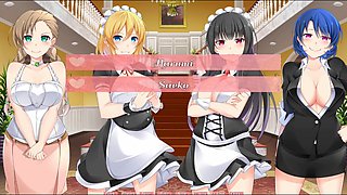 Busty Himeko maid brings the heat in a girls' night out