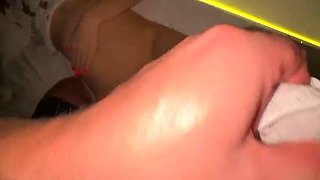 18-Year-Old Tiny Petite Teen Fucked by Old Dick in Doggy Style - Russian Amateur HD