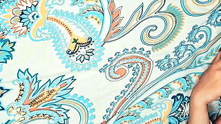 Brown Ass Indian Bhabhi Got Surprise Cumshot on Her Ass