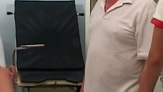 Doctor piss - young girl Lenka gets her mouth filled with warm pee of her gyno doctor