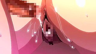 He touches the student council president's sister's anus and thrusts it in, cumming inside her.