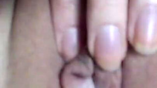 One Hour Playing with My Shaved Bald Pussy