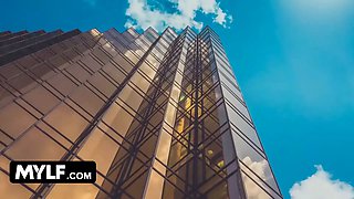 Concept: power snatch by mylf labs featuring lindsey lakes - fresh manager cougar dominates her staff