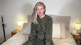 Housewife Ginger Fucks Her Cunt - Horny MILF Masturbation JOI