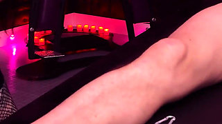 Tickling with Long Fingernails and Toilet Brush