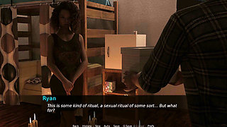 Lancaster Boarding House 6 - Sunny Performs Sexual Ritual in Front of Ryan