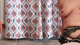 Topless Big Cock Anal Pegging - No Mask