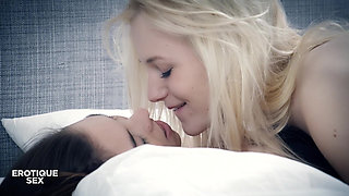 Sabrisse and Aislin Czech Lesbians Take Turns on Eating Each Others Pussy - Erotique Sex