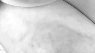 Cum on my big ass and tits