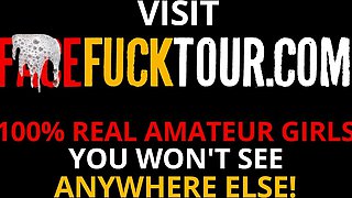 Naughty Caramel Slut Mila Garcia Gagging for Heavy Facial