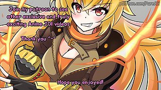 Blake and Yang from RWBY decided to shape a perfect kitten (Femdom JOI)