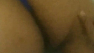 My neighbor finds me in a thong in his bed and gives me a butt massage by inserting his fingers.