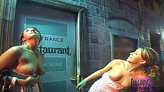 Wild Public Flashing Adventures with Two Hotties