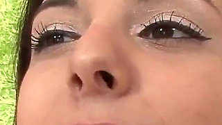 Virgin teen Trinity St Clair a slut with shaved pussy and brunette hair fucking with pleasure wet pussy