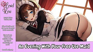 An Evening With Your Free Use Maid - Erotic Audio For Men