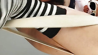 Amateur Brunette Vibrator Massage Naked. Latina Hairy Pussy, Big Tits, Big Ass.