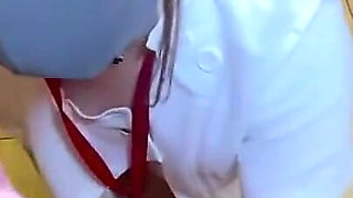 Famous Gyaru Nurse in Hospital, Deep Throat Pleasure Leads to Repeated Climax and Creampie Finish