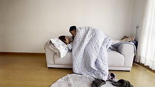 I Have Sex with My Stepbrother's Wife While He Is in the Living Room of His House