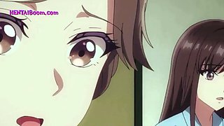 Steamy Hentai Anime Couple Intimate Bedroom Moments