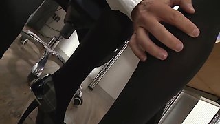 Big George And Bella Banx - Pretty Blonde Applies For The Job And Gets The Boss Fucked And Sucked