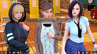 Teenage, double homework, porn game