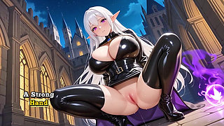 Busty Half-elf Mugger Gets Wildly Fucked by the Sorcerer Prince Ai -hentai Uncensored