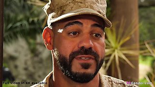 Saluting the soldier home - Marissa Minx 2