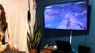 He wanted to play video games and I wanted to give him ass