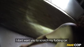 Fake Cop - Young Partygoer Frisked in an Alleyway and Sucks Cock POV