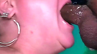 Throat Goblin 148 Hot Glasses MILF Throat Game - Bedroom Blowjob Close-up
